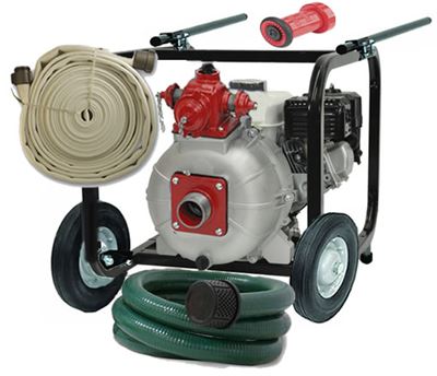 High Performance Portable Home Fire Pump Package